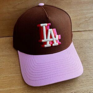 MITCHELL & NESS LA DODGERS OMBRE LOGO 1980 ALL STAR GAME SNAPBACK HAT NEW